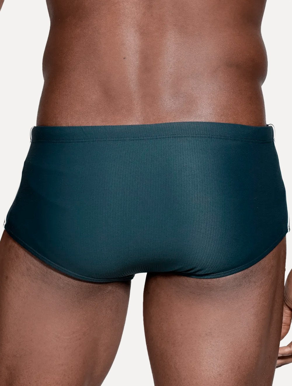 Sunga Aramis Masculina Básica Textura Vivo Azul Marinho