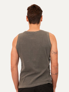 Regata Ellus Masculina Slim Rib Washed Crafted Stone Chumbo