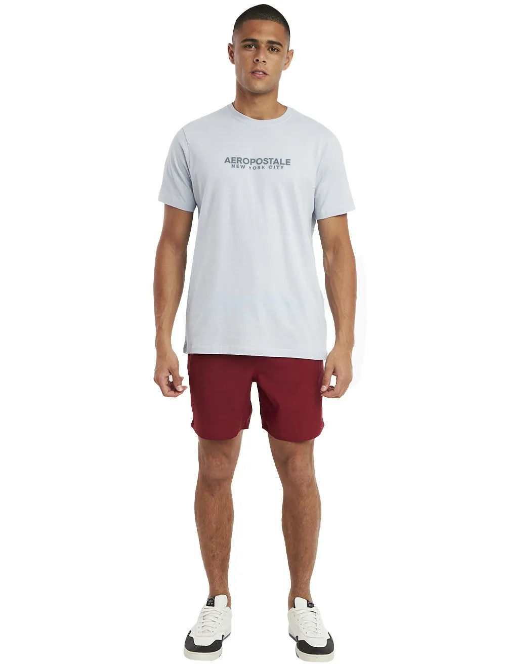 Camiseta Aeropostale Masculina Colors New York City Azul