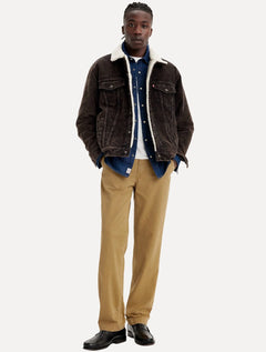 Calça Levis Masculina de Sarja Authentic Straight XX Chino Cáqui
