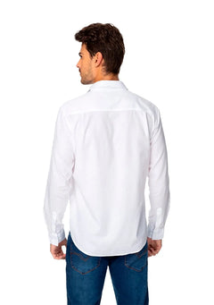 Camisa Guess Masculina Classic Icon Branca