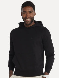 Moletom Tommy Hilfiger Masculino Flag Logo Hoody Preto