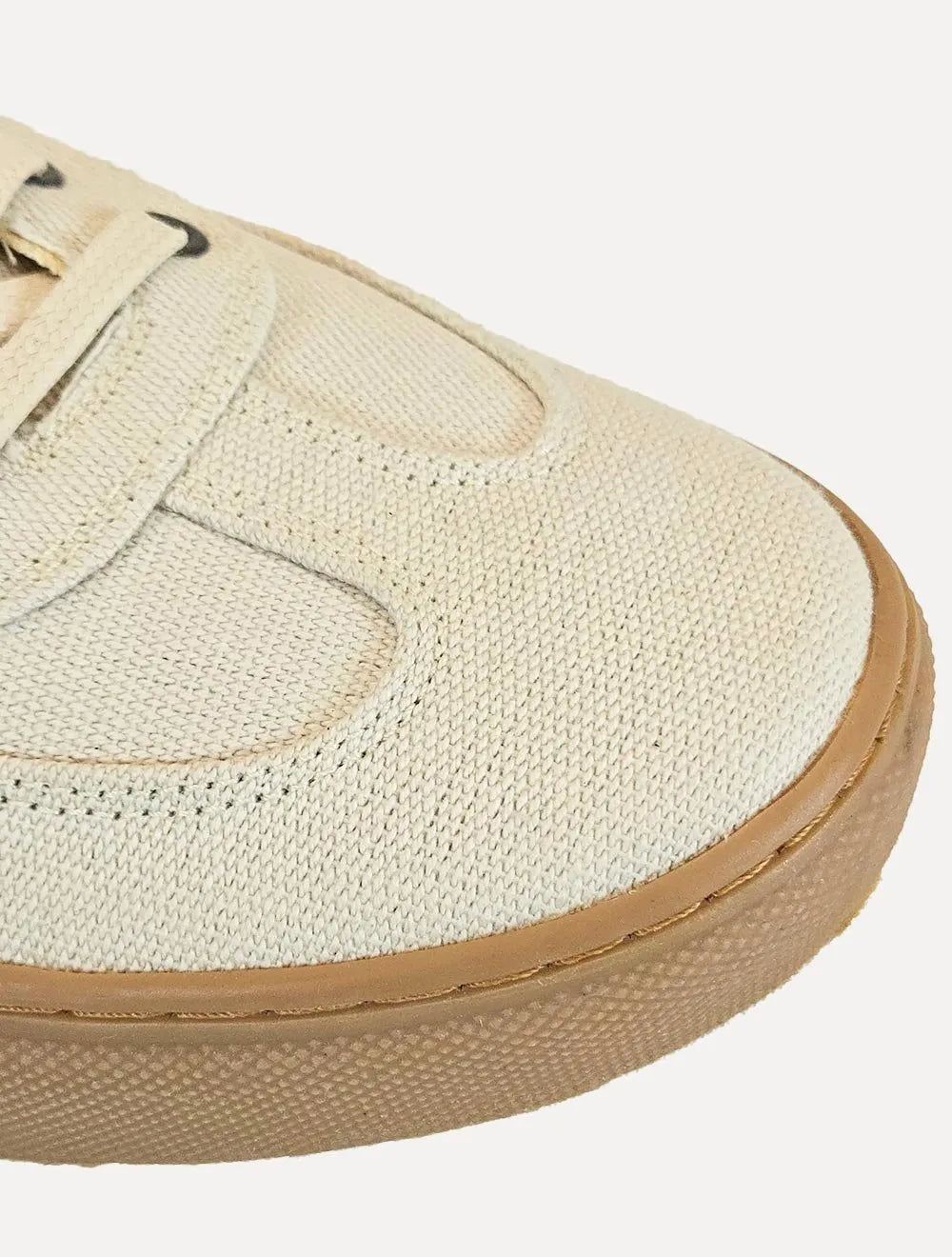 Tênis John John Masculino Lona Canvas Overlay Off-White