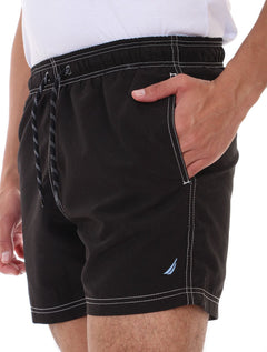 Short Nautica Masculino D'Água Blue Icon Preto