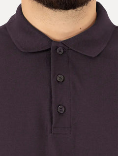 Polo Ellus Masculina Piquet Classic Easa Roxo