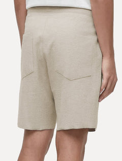 Bermuda Osklen Masculina Moletom Rustic E-Basics Cáqui Médio