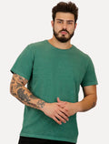 Camiseta Reserva Masculina Lisa Back Woodpecker Verde Escuro