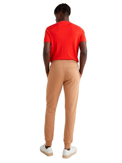 Calça Tommy Hilfiger Moletom Motion Flag Taped Cáqui