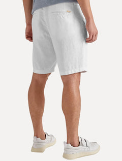 Bermuda Reserva Masculina Casual Linho Branca
