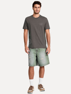 Camiseta John John Masculina Box Local Artists Cinza Escuro
