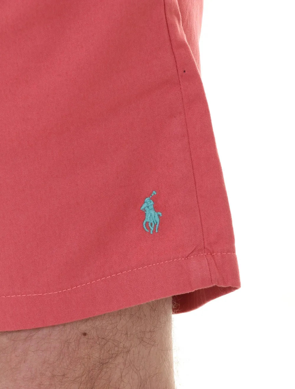 Short Ralph Lauren Masculino Sarja Chino Light Blue Icon Goiaba