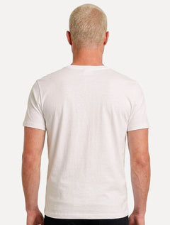 Camiseta John John Masculina Slim Fit Statement Off White