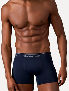 Cueca Calvin Klein Trunk Modern Cotton Seamless Eco Azul Marinho