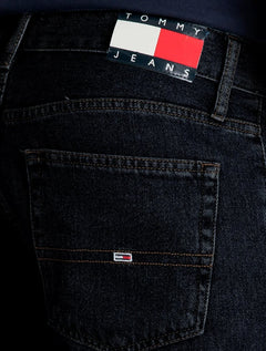 Calça Tommy Jeans Masculina Regular Straight Ryan Escura