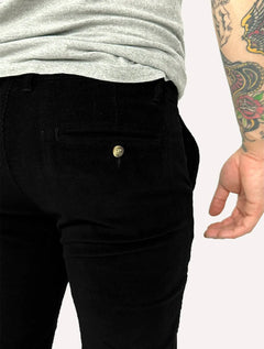 Calça King & Joe Masculina Malha Comfort Preta