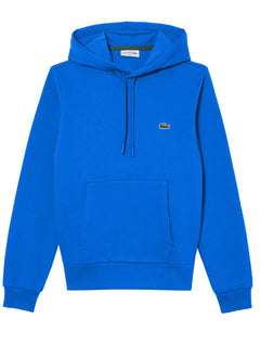 Moletom Lacoste Masculino Organic Cotton Hooded Azul Royal