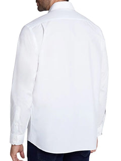 Camisa Dudalina Masculina Comfort Tricoline Lisa Branca