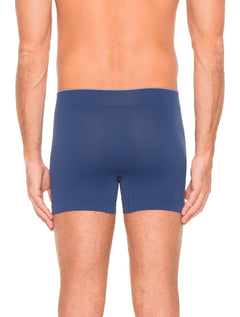 Cueca Calvin Klein Trunk Seamless Logo Lat Azul Escuro