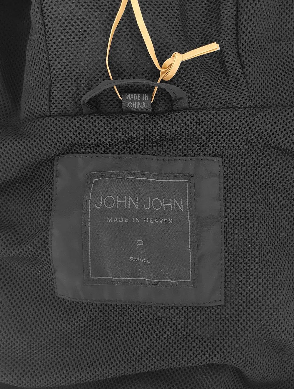 Jaqueta John John Masculina Hoodie Nylon Logo Preta