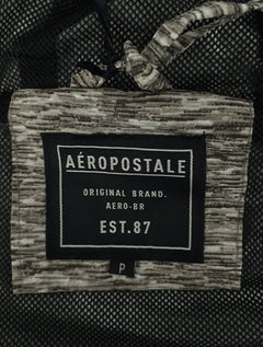 Jaqueta Aeropostale Masculina Corta-Vento A87 Cinza Médio Mescla