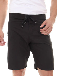 Bermuda Aeropostale Masculina Boardshorts NYC Aero Tape Preta