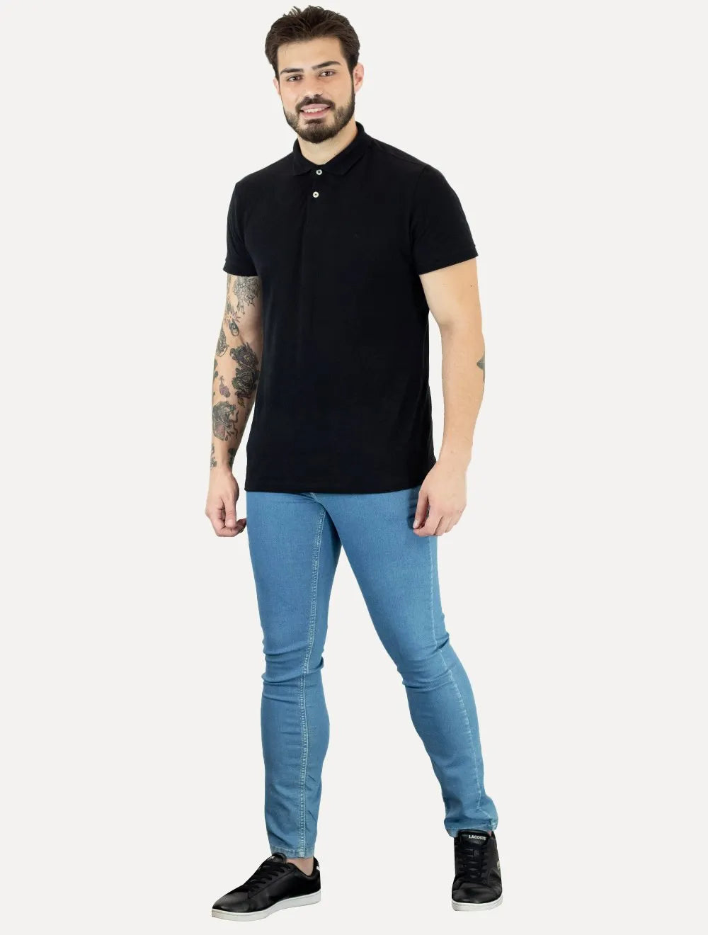 Calça Reserva Jeans Masculina Skinny Alaska Índigo Azul Clara