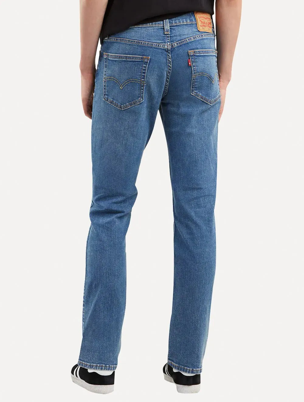 Calça Levis Jeans Masculina 511 Slim Stretch Washed Azul