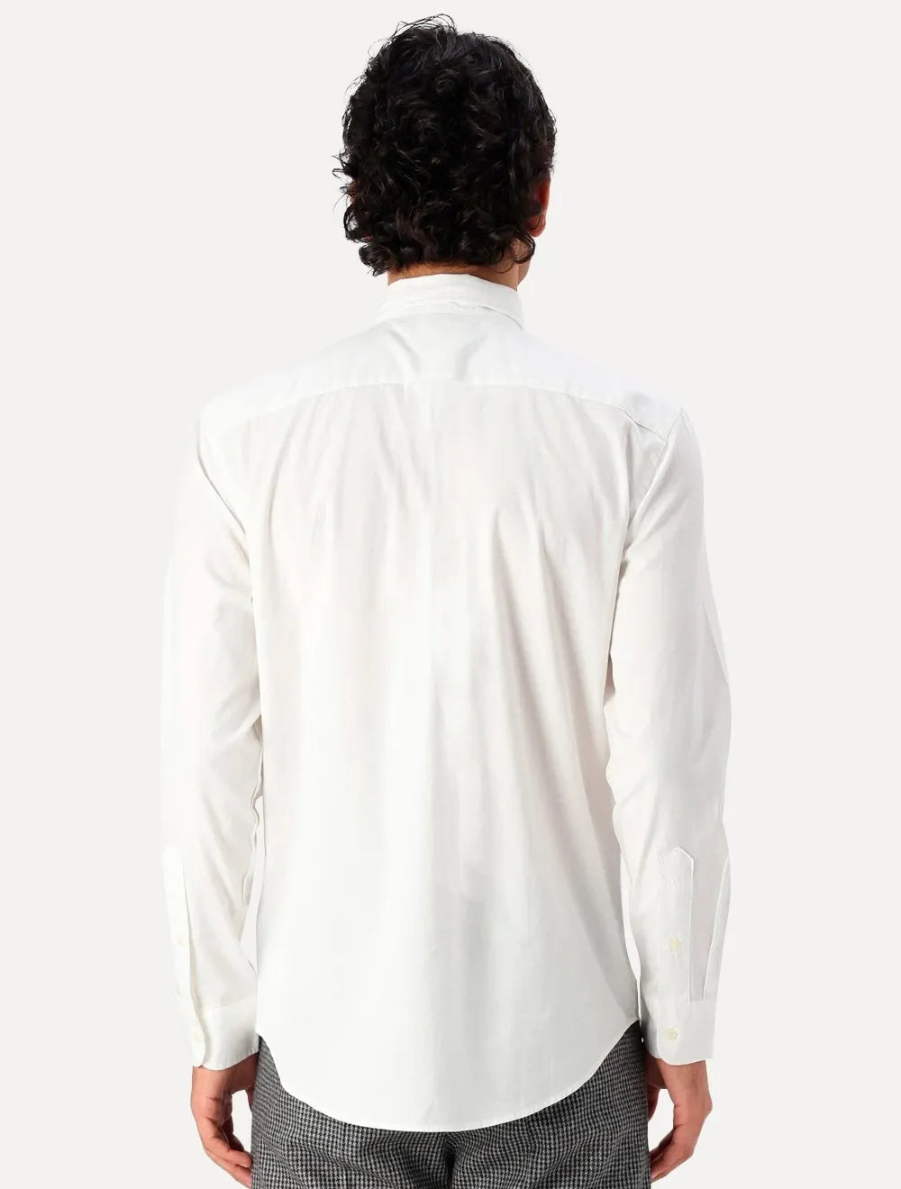Camisa Tommy Hilfiger Masculina Regular Core Flex Poplin Branca