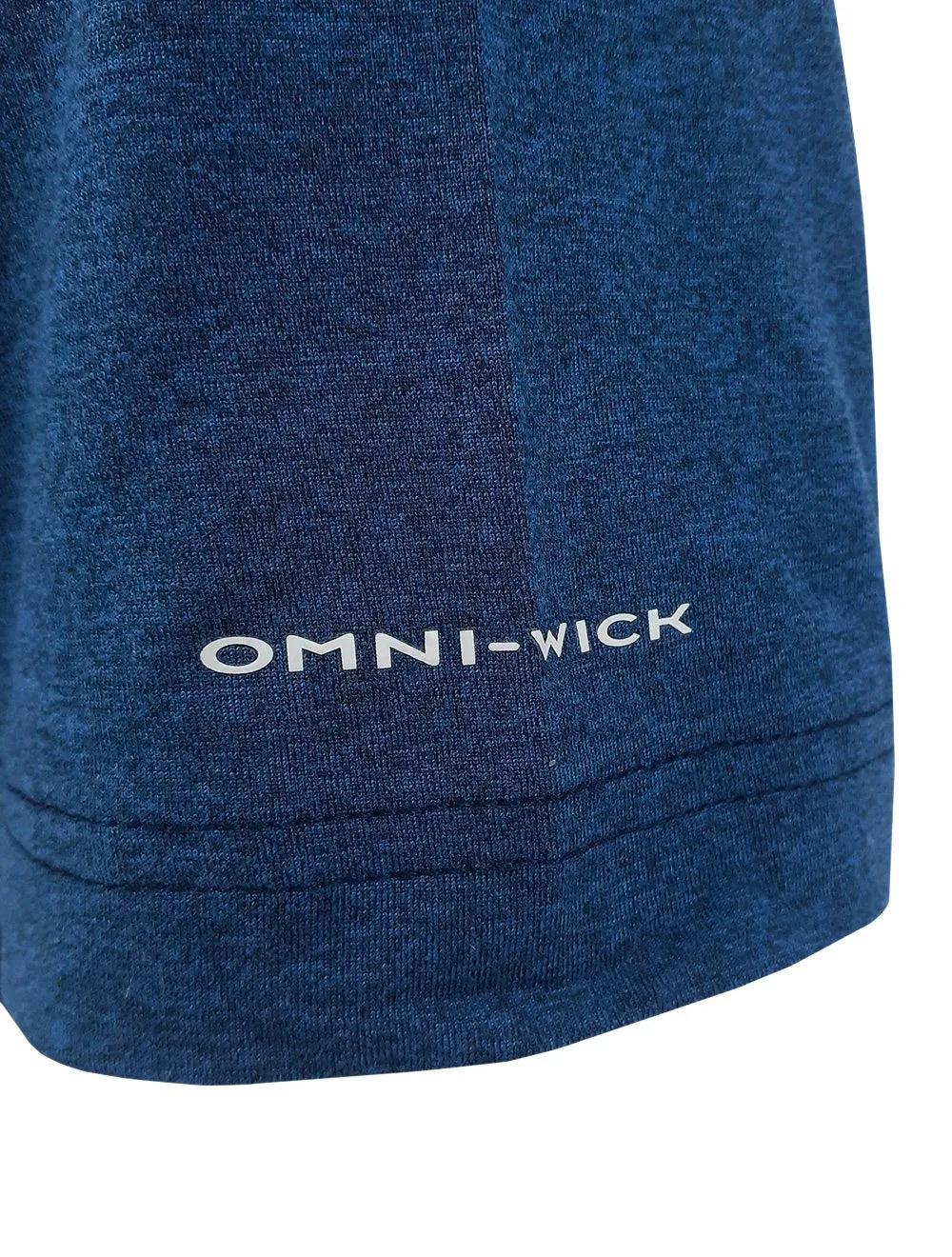 Polo Columbia Masculina Tech Trail Azul Escuro Mescla