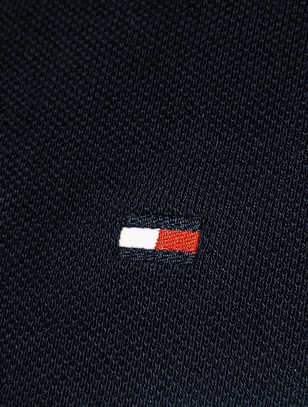 Polo Tommy Hilfiger Masculina Regular Piquet 1985 Azul Marinho