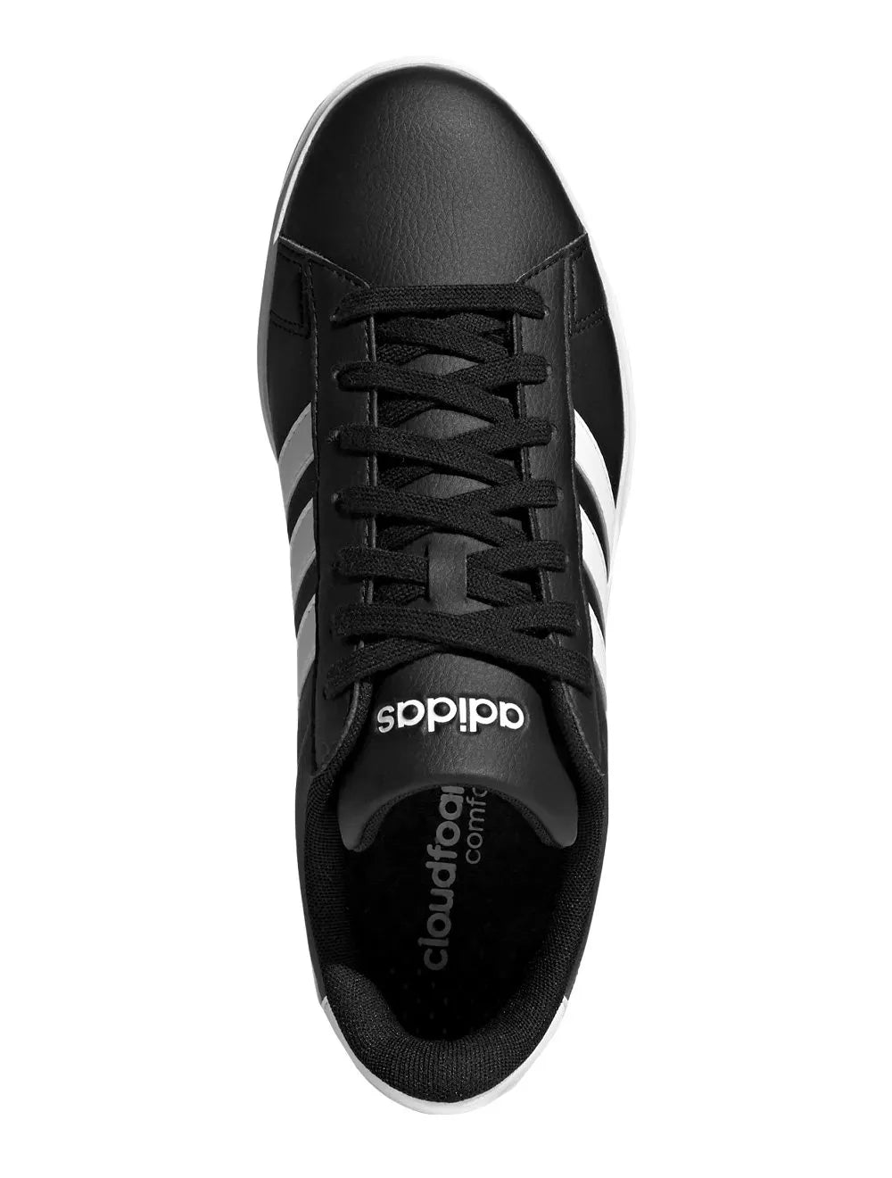 Tênis Adidas Masculino Casual Grand Court Cloudfoam Preto
