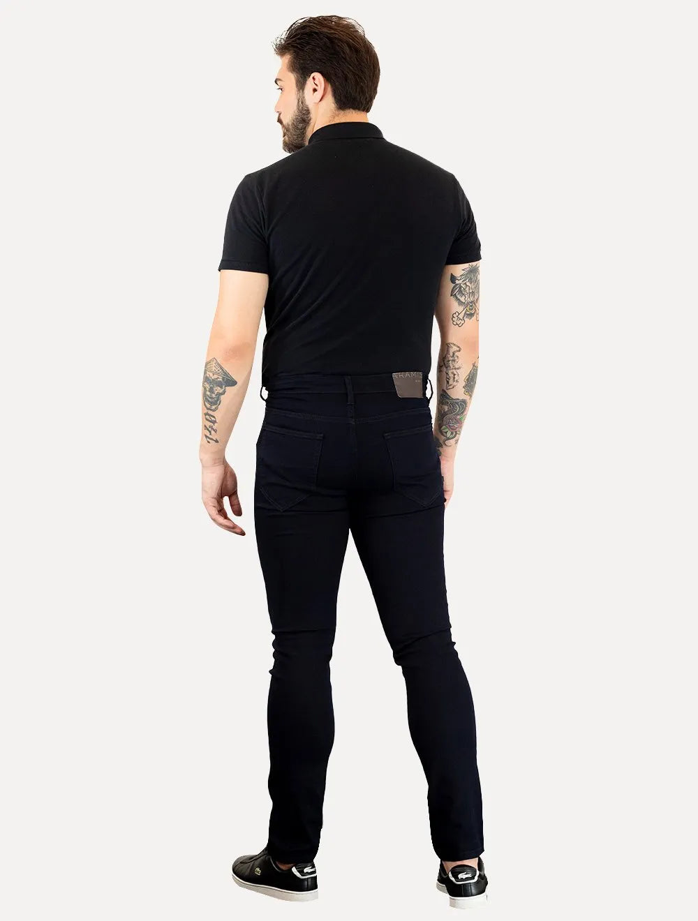 Calça Aramis Jeans Masculina Slim Stretch Dark Blue Azul Escuro