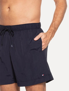 Short Tommy Hilfiger Masculino Regular Fit Long Drawstring Azul Marinho