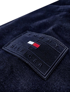 Bermuda Tommy Hilfiger Moletom Graphic Cargo Azul Marinho