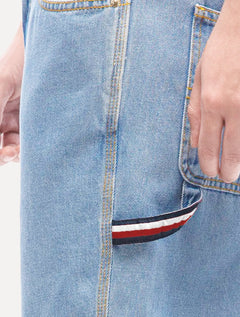 Calça Tommy Jeans Masculina Regular Straight Relaxed Jaimie Médio