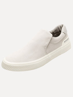 Tênis Aramis Masculino Daily Slip Canvas Cáqui Claro