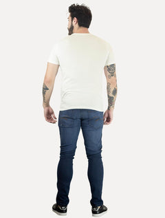 Camiseta Levis Classic SS Original Housemark Lines Off-White
