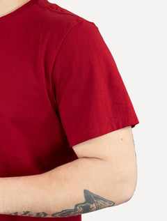 Camiseta Ellus Masculina Cotton Fine Easa Duocolor Vermelha