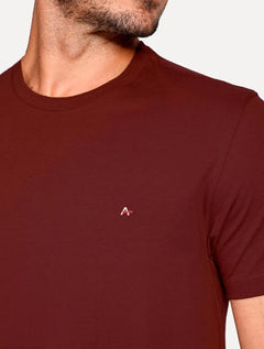 Camiseta Aramis Masculina Basic Lisa Light Icon Marrom Médio