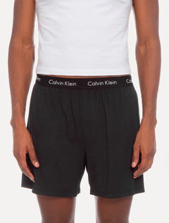 Cueca Calvin Klein Samba Canção Modal Logo Classic Preta 1UN