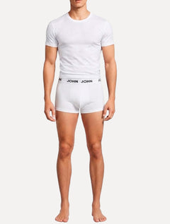 Cueca John John Boxer Poliamida Branca 1UN