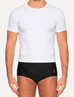 Sunga Osklen Masculina Cut Texture Light Logo Preta