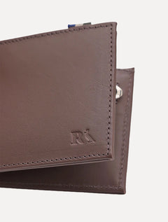 Carteira Reserva Masculina Couro Columbia Marrom