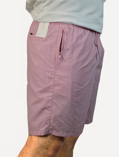 Short Tommy Hilfiger Masculino Swimwear Drawstring Logo Rosa