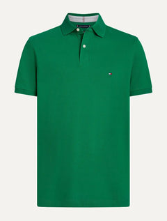 Polo Tommy Hilfiger Masculina Regular Piquet 1985 Nouveau Verde