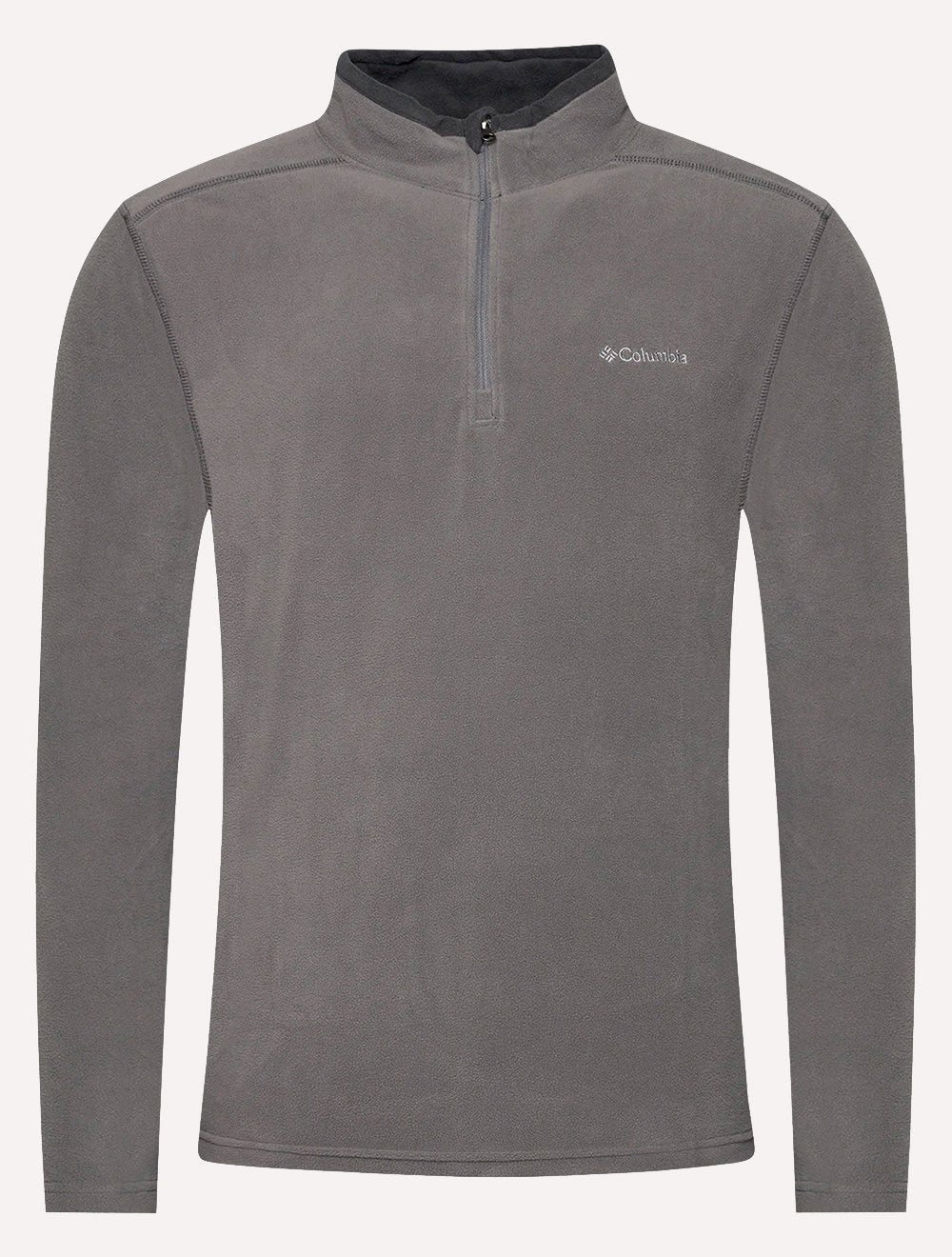 Blusa Columbia Masculina Klamath Range II Half Zip Cinza