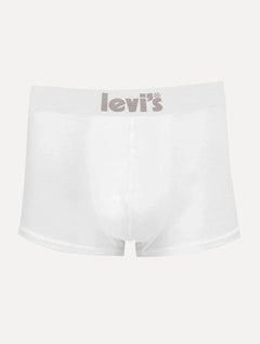 Cuecas Levis Boxer Brief Poster Cinza Mescla e Branca Pack 2UN