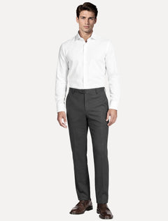 Camisa Aramis Masculina Slim Stretch Poliviscose de Bambu Branca