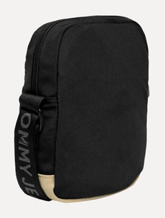 Bolsa Tommy Jeans Masculina Daily Essential Squared Reporter Preta