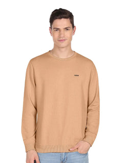 Moletom Forum Masculino Crewneck Comfort Gold Cáqui